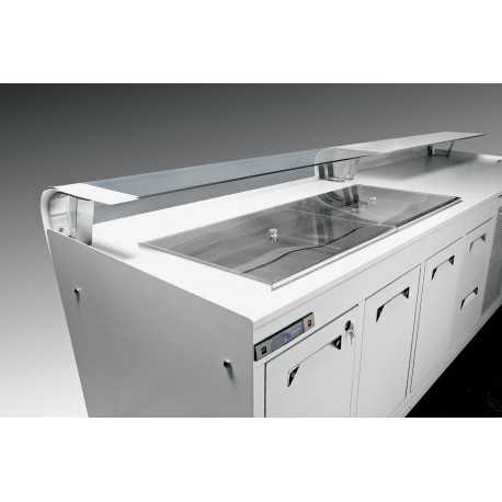 COPERCHI IN PLEXIGLAS PER VASCA REFRIGERATA - 140 cm