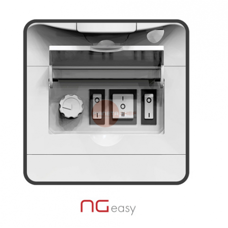 GRANITORE 2 VASCHE - IDEALE ANCHE PER SORBETTI E CREME FREDDE - 2 CONTENITORI CAPACITA' 10 + 10 LT - DIMENSIONI CM L40 X P50 X H71