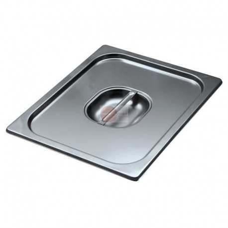 COPERCHIO PER BACINELLA GASTRONORM IN ACCIAO INOX AISI 304 - GN 1/2 ( 325 X 265 mm)