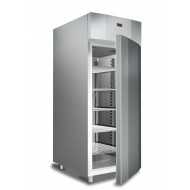 ARMADIO FRIGO BIG PER GELATERIA - SPESSORE ISOLAMENTO 80 mm - STRUTTURA INTERAMENTE IN ACCIAIO INOX AISI 304 - EURONORM ( 600 X 800 mm )- CAPACITA' 900 LITRI - CAPACITA' BACINELLE 42 - TEMPERATURA -18°/-25° - REFRIGERAZIONE VENTILATA - SBRINAMENTO AUTOMATICO - DIMENSIONI CM L84 X P104,5 X H203/210