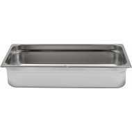 BACINELLA IN ACCIAIO INOX GN 1/1 (325 X 530 X H 150 mm)