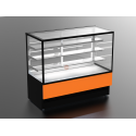 BANCO VETRINA PER ALIMENTI-IDEALE PER GASTRONOMIE E PASTICCERIE-SERVIZIO ASSISTITO- 3 MENSOLE IN VETRO- NORMA CE