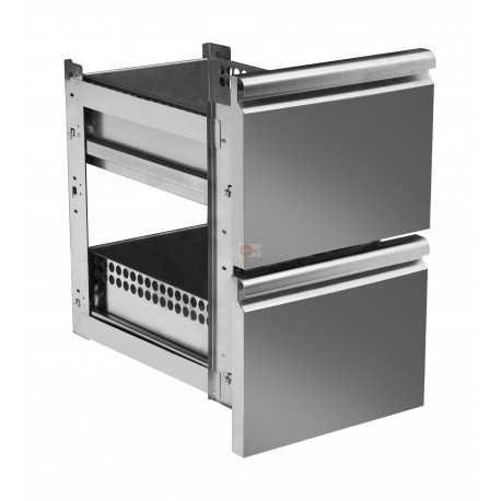 2 CASSETTI REFRIGERATI ( 1/2 + 1/2 )