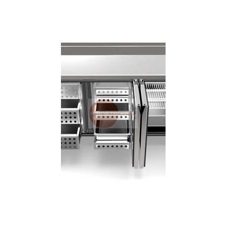 1 CASSETTO INTERNO SU GUIDE ( 325 X 555 X H 75 mm )