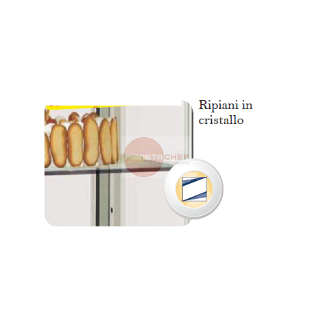 VETRINA ESPOSIZIONE PASTICCERIA - 4 LATI VETRATI - 5 RIPIANI IN CRISTALLO 500 X 430 mm - ILLUMINAZIONE NEON - CAPACITA' 400 LT - RUOTE DI SERIE - CENTRALINA ELETTRONICA - REFRIGERAZIONE VENTILATA - SBRINAMENTO AUTOMATICO - TEMPERATURA +4°/+10° - DIMENSIONI CM L 68 X P 69 X H 182 VETRINA ESPOSIZIONE PASTICCERIA - 4 LATI VETRATI - 5 RIPIANI IN CRISTALLO 500 X 430 mm - ILLUMINAZIONE NEON - CAPACITA' 400 LT - RUOTE DI SERIE - CENTRALINA ELETTRONICA - REFRIGERAZIONE VENTILATA - SBRINAMENTO AUTOMATICO - TEMPERATURA +4°/+10° - DIMENSIONI CM L 68 X P 69 X H 182