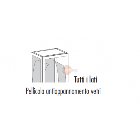 PELLICOLA ANTI APPANNAMENTO VETRI SU TUTTI I LATI