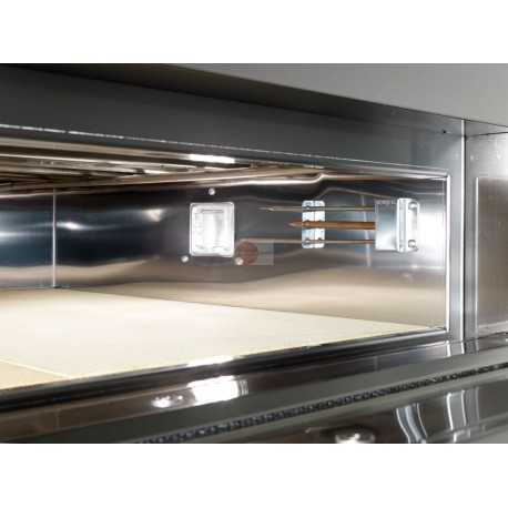 FORNO CUPPONE TIEPOLO - ELETTRICO - CONTROLLO MECCANICO - CAPACITA' 4 PIZZE - DIMENSIONI CM L102 X P92 X H40