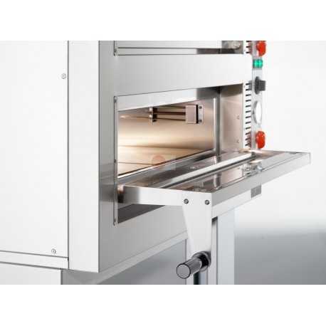 FORNO CUPPONE TIEPOLO - ELETTRICO - CONTROLLO MECCANICO - CAPACITA' 4 PIZZE - DIMENSIONI CM L102 X P92 X H40