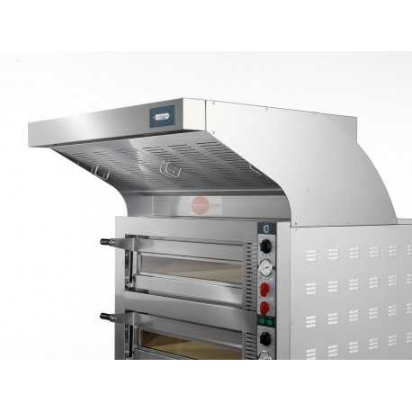 FORNO CUPPONE TIEPOLO - ELETTRICO - CONTROLLO MECCANICO - CAPACITA' 4 PIZZE - DIMENSIONI CM L102 X P92 X H40