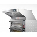FORNO CUPPONE TIEPOLO - ELETTRICO - CONTROLLO MECCANICO - CAPACITA' 4 PIZZE - DIMENSIONI CM L102 X P92 X H40