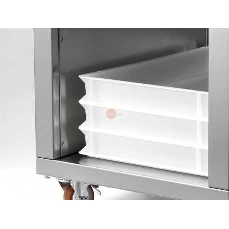 FORMATRICE A CALDO PER PIZZA - DIAMETRO PIZZE 400 mm - STRUTTURA INTERAMENTE IN ACCIAIO INOX - ELEVATA PRODUZIONE ORARIA FINO A 400 PIZZE ORA - PERFETTA UNIFORMITA' DI FORMA E SPESSORE DISCO SENZA RINUNCIARE AL BORDO - POTENZA 5,6 KW - DIMENSIONI CM L 56 X P 71 X H 86