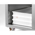 FORMATRICE A CALDO PER PIZZA - DIAMETRO PIZZE 500 mm - STRUTTURA INTERAMENTE IN ACCIAIO INOX - ELEVATA PRODUZIONE ORARIA FINO A 400 PIZZE ORA - PERFETTA UNIFORMITA' DI FORMA E SPESSORE DISCO SENZA RINUNCIARE AL BORDO - POTENZA 6,6 KW - DIMENSIONI CM L 56 X P 71 X H 86