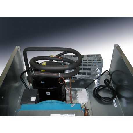 ARMADIO FERMALIEVITAZIONE - FERMALIEVITA - CON PORTA IN VETRO - CAPACITA' 40 TEGLIE 60 X 40 OPPURE 20 TEGLIE 60 X 80 - TEMPERATURA -10°/+40°- UMIDITA' 55/95% - STRUTTURA INTERAMENTE IN ACCIAIO INOX AISI 304 - DIMENSIONI CM L 79 X P 100 X H 207- CON UMIDIFICATORE