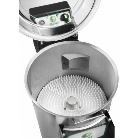 LAVACOZZE DA BANCO-CAPACITA' CARICO 5 KG- PRODUZIONE 60 KG/h- POTENZA 0,26 KW-DIMENSIONI CM L52 X P63 X H59