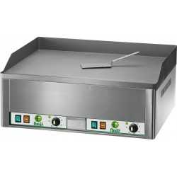 FRY TOP ELETTRICO DA BANCO - PIASTRA LISCIA- POTENZA 6 KW - DIMENSIONI CM L 66,5 X P 57 X H 30