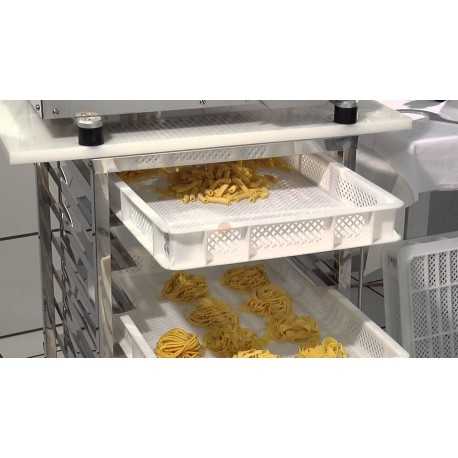 CASSETTA PASTA FORATA - 60 X 40 X H 7 cm