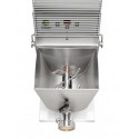 MACCHINA PER PASTA FRESCA - POTENZA 370 W (0,50 Hp) - CAPACITA' 6 LT - PRODUZIONE 5 KG/h - DIMENSIONI CM L26 X P58 X H41/49