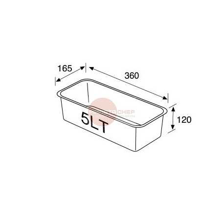 COPPIA GUIDE INOX GN 1/1 - L570 mm COPPIA GUIDE INOX GN 1/1 - L570 mm