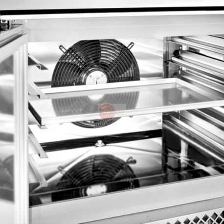 ABBATTITORE DI TEMPERATURA - DISPLAY TOUCH SCREEN- CAPACITA' 3 TEGLIE GN 1/1- TEMPERATURA +3/-18-DIMENSIONI CM L75 X P74 X H75 ABBATTITORE DI TEMPERATURA - DISPLAY TOUCH SCREEN- CAPACITA' 3 TEGLIE GN 1/1- TEMPERATURA +3/-18-DIMENSIONI CM L75 X P74 X H75