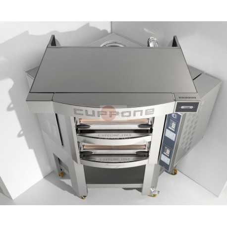 FORNO ELETTRICO ANGOLARE CUPPONE CARAVAGGIO - SISTEMA DI CONTROLLO TOUCH SCREEN - 1 CAMERA DI COTTURA - CAPACITA' 5 PIZZE DA 35 CM - POTENZA 9,7 KW FORNO ELETTRICO ANGOLARE CUPPONE CARAVAGGIO - SISTEMA DI CONTROLLO TOUCH SCREEN - 1 CAMERA DI COTTURA - CAPACITA' 5 PIZZE DA 35 CM - POTENZA 9,7 KW