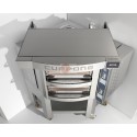 FORNO ELETTRICO ANGOLARE CUPPONE CARAVAGGIO - SISTEMA DI CONTROLLO TOUCH SCREEN - 1 CAMERA DI COTTURA - CAPACITA' 5 PIZZE DA 35 CM - POTENZA 9,7 KW FORNO ELETTRICO ANGOLARE CUPPONE CARAVAGGIO - SISTEMA DI CONTROLLO TOUCH SCREEN - 1 CAMERA DI COTTURA - CAPACITA' 5 PIZZE DA 35 CM - POTENZA 9,7 KW