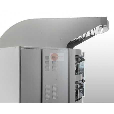 FORNO ELETTRICO ANGOLARE CUPPONE CARAVAGGIO - SISTEMA DI CONTROLLO TOUCH SCREEN - 1 CAMERA DI COTTURA - CAPACITA' 5 PIZZE DA 35 CM - POTENZA 9,7 KW FORNO ELETTRICO ANGOLARE CUPPONE CARAVAGGIO - SISTEMA DI CONTROLLO TOUCH SCREEN - 1 CAMERA DI COTTURA - CAPACITA' 5 PIZZE DA 35 CM - POTENZA 9,7 KW