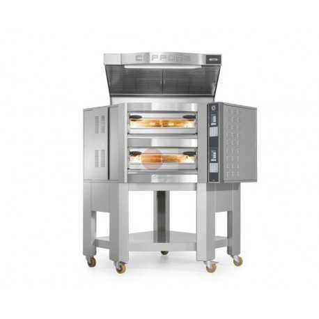 FORNO ELETTRICO ANGOLARE CUPPONE CARAVAGGIO - SISTEMA DI CONTROLLO TOUCH SCREEN - 1 CAMERA DI COTTURA - CAPACITA' 5 PIZZE DA 35 CM - POTENZA 9,7 KW FORNO ELETTRICO ANGOLARE CUPPONE CARAVAGGIO - SISTEMA DI CONTROLLO TOUCH SCREEN - 1 CAMERA DI COTTURA - CAPACITA' 5 PIZZE DA 35 CM - POTENZA 9,7 KW