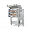 FORNO ELETTRICO ANGOLARE CUPPONE CARAVAGGIO - SISTEMA DI CONTROLLO TOUCH SCREEN - 1 CAMERA DI COTTURA - CAPACITA' 5 PIZZE DA 35 CM - POTENZA 9,7 KW FORNO ELETTRICO ANGOLARE CUPPONE CARAVAGGIO - SISTEMA DI CONTROLLO TOUCH SCREEN - 1 CAMERA DI COTTURA - CAPACITA' 5 PIZZE DA 35 CM - POTENZA 9,7 KW
