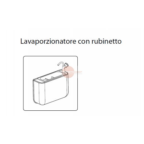 LAVAPORZIONATORE CON RUBINETTO