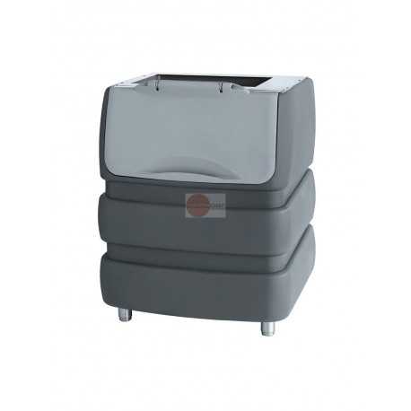 CONTENITORE IN POLIETILENE - CAPACITA' 190 KG - DIMENSIONI L 942 x P 795 x H 1053 mm