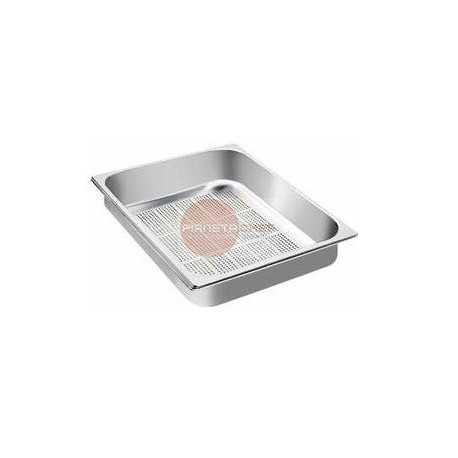 BACINELLA GASTRONORM IN ACCIAO INOX AISI 304 - GN 1/1 ( 530 X 325 mm) ALTEZZA 20 mm