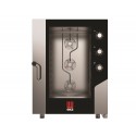 FORNO ELETTRICO COMBINATO CONVEZIONE - CON VAPORE DIRETTO - CAPACITA' 10 TEGLIE GN 2/1 - COMANDI ELETTROMECCANICI