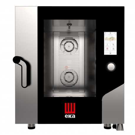 FORNO ELETTRICO COMBINATO CONVEZIONE - CON VAPORE DIRETTO - CAPACITA' 7 TEGLIE GN 1/1 - COMANDI TOUCH SCREEN