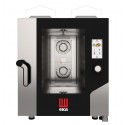 FORNO A GAS COMBINATO CONVEZIONE - CON VAPORE DIRETTO - CAPACITA' 7 TEGLIE GN 1/1 - COMANDI TOUCH SCREEN