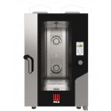 FORNO A GAS COMBINATO CONVEZIONE - CON VAPORE DIRETTO - CAPACITA' 11 TEGLIE GN 1/1 - COMANDI TOUCH SCREEN