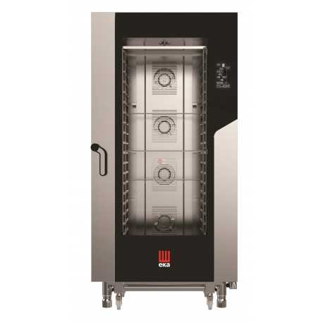 FORNO ELETTRICO COMBINATO CONVEZIONE - CON VAPORE DIRETTO - CAPACITA' 20 TEGLIE GN 1/1 - COMANDI DIGITALI