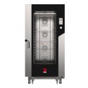 FORNO ELETTRICO COMBINATO CONVEZIONE - CON VAPORE DIRETTO - CAPACITA' 20 TEGLIE GN 1/1 - COMANDI TOUCH SCREEN