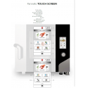 FORNO A GAS PER PASTICCERIA - COMBINATO CONVEZIONE - CON VAPORE DIRETTO - CAPACITA' 4 TEGLIE 60 X 40 - COMANDI TOUCH SCREEN