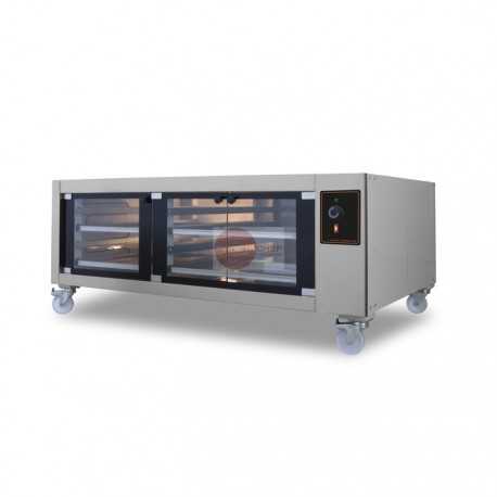 CELLA LIEVITAZIONE - 12 TEGLIE 60x40 - TEMPERATURA 0°/70° - DIMENSIONI 154x102x52