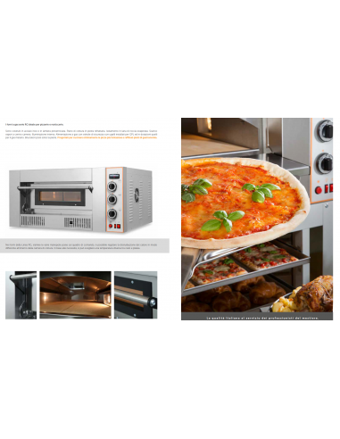 FORNO PIZZA A GAS - MECCANICO - 1... FORNO PIZZA A GAS - MECCANICO - 1...