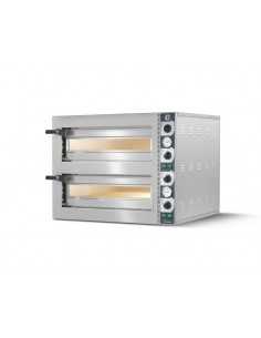 FORNO CUPPONE TIZIANO - ELETTRICO - COMANDI MECCANICI - CAPACITA' 4+4 PIZZE DA 30 - DIMENSIONI CM L90 X P76,5 X H70