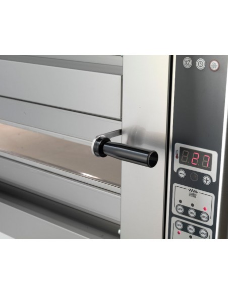 FORNO CUPPONE DONATELLO - ELETTRICO - CONTROLLO DIGITALE CD- CAPACITA' 4+4 PIZZE - DIMENSIONI CM L115 X P105 X H78,5