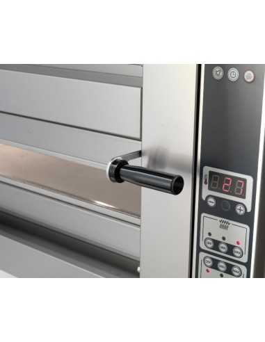 FORNO CUPPONE DONATELLO - ELETTRICO - CONTROLLO DIGITALE CD- CAPACITA' 6+6 PIZZE - DIMENSIONI CM L115 X P141 X H78,5 FORNO CUPPONE DONATELLO - ELETTRICO - CONTROLLO DIGITALE CD- CAPACITA' 6+6 PIZZE - DIMENSIONI CM L115 X P141 X H78,5
