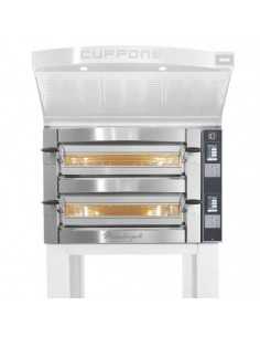 FORNO CUPPONE MICHELANGELO - ELETTRICO - CONTROLLO DIGITALE - CAPACITA' 4+4 PIZZE - DIMENSIONI CM L119 X P110 X H78