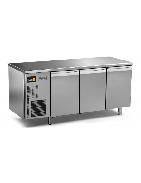 TAVOLO FERMALIEVITAZIONE -DISPLAY TOUCH SCREEN -TEMPER. -5/+40°C - DIM. CM L198,4 X P75 X H85- CAPACITA' 18 TEGLIE 60X40-CON UMIDIFICATORE TAVOLO FERMALIEVITAZIONE -DISPLAY TOUCH SCREEN -TEMPER. -5/+40°C - DIM. CM L198,4 X P75 X H85- CAPACITA' 18 TEGLIE 60X40-CON UMIDIFICATORE