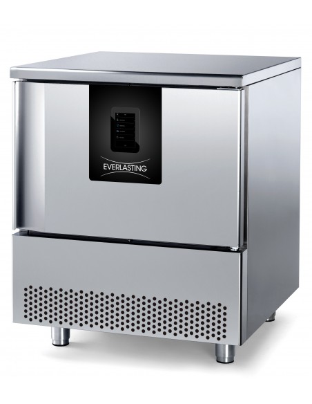 ABBATTITORE DI TEMPERATURA - CAPACITA' 5 TEGLIE GN 1/1 O 6 VASCHETTE GELATO 5 LT- TEMPERATURA +3°/-18° - DIMENSIONI CM L76 X P70 X H85 ABBATTITORE DI TEMPERATURA - CAPACITA' 5 TEGLIE GN 1/1 O 6 VASCHETTE GELATO 5 LT- TEMPERATURA +3°/-18° - DIMENSIONI CM L76 X P70 X H85
