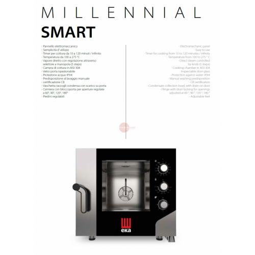 FORNO A GAS COMBINATO A CONVEZIONE -... FORNO A GAS COMBINATO A CONVEZIONE -...