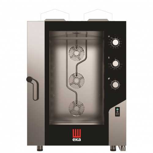 FORNO A GAS COMBINATO CONVEZIONE -...