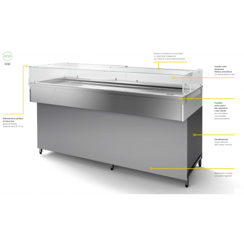 BANCO DROP IN AD ANGOLO DX- VENTILATO... BANCO DROP IN AD ANGOLO DX- VENTILATO...