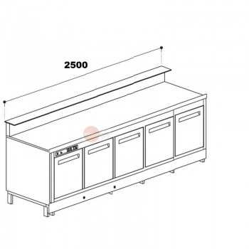 BANCO BAR REFRIGERATO - CON...